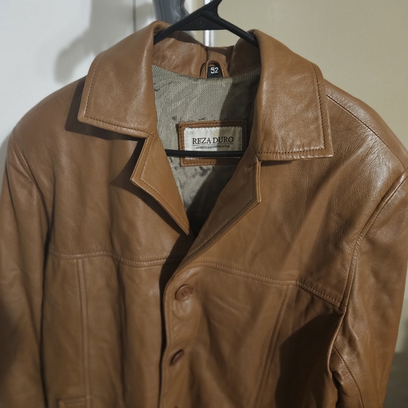 Brown Authentic Leather jacket - Picture 3 of 5